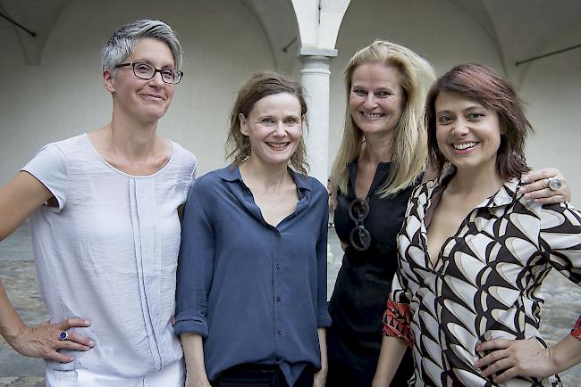 OK Frauenstimmen Festival: Carmen Bregy, Regula Imboden, Judith Bärenfaller und Eliane Amherd.