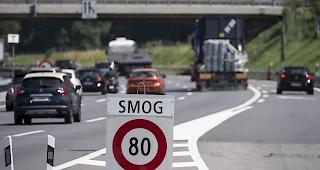 Die Ozonkonzentrationen befanden sich gestern wieder unter der Informationsschwelle von 180 &mu;g/m3.