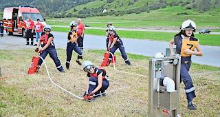 Pumpen, zielen, rennen. Es gilt, den Parcours m&ouml;glichst schnell und fehlerfrei zu absolvieren.