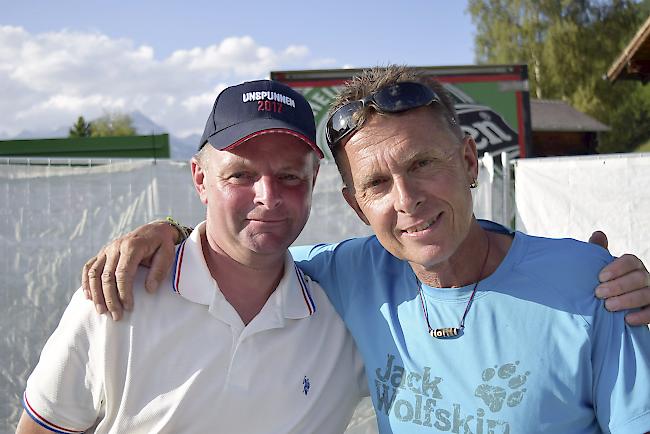 Christian Gottsponer (53) und Meinrad Bittel (58), Visperterminen.