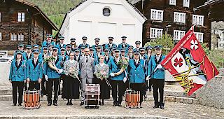 Die Musikgesellschaft &laquo;Galmihorn&raquo; aus M&uuml;nster.