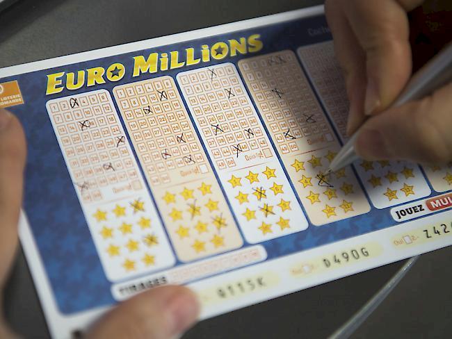 Am Freitagabend wurde der Euro-Millions-Jackpot geknackt.