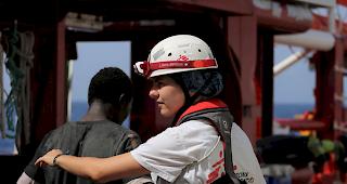 SOS M&eacute;diterran&eacute;e und &Auml;rzte ohne Grenzen waren am 4. August zum ersten Einsatz mit der unter norwegischer Flagge fahrenden &laquo;Ocean Viking&raquo; von Marseille aus in See gestochen.