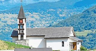 Die Kapelle &laquo;Sieben Freuden&raquo; in Bratsch.
