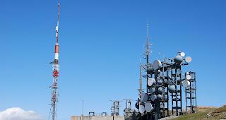 Telekommunikationsumsetzer auf dem Gebidem bei Visperterminen.