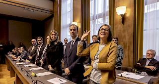 Vereidigung von Claudia Alpiger (SPO) f&uuml;r den Verfassungsrat. (WB/Archiv)