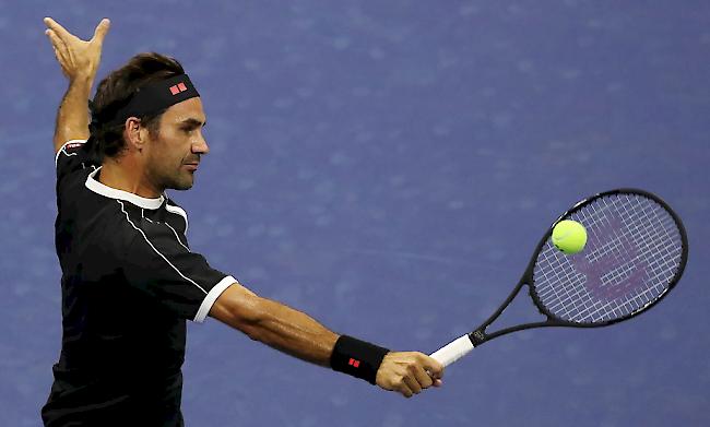 Roger Federer leistete sich gegen den indischen Qualifikanten Sumit Nagal (ATP 190) einen veritablen Fehlstart ins US Open.