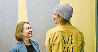 Initiantin und ehemaliger Projektleiter. Iris Weder und Marc Andereggen hoffen, dass schon bald eine Person gefunden werden kann, die das Projekt &laquo;Wenn statt Gletscher Alpen gl&uuml;hn&raquo; vorantreiben kann.Foto WB