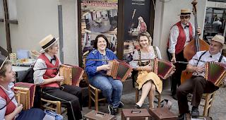 Nostalgische Genussmeile in Saas-Fee.