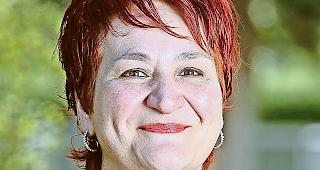 Jacqueline Lavanchy. Kein Wahlkampfbudget, aber eine grosse Portion Idealismus.Foto wb/alain amherd