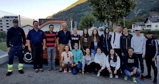 Natischer Sch&uuml;ler beteiligten sich am Freitag im Kampf gegen Littering.

