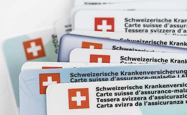 Durchschnittlich wird eine Person in der Schweiz im nächsten Jahr 315,40 Franken im Monat für die Prämie bezahlen müssen. Ein Erwachsener im Wallis durchschnittlich 359,30 Franken.