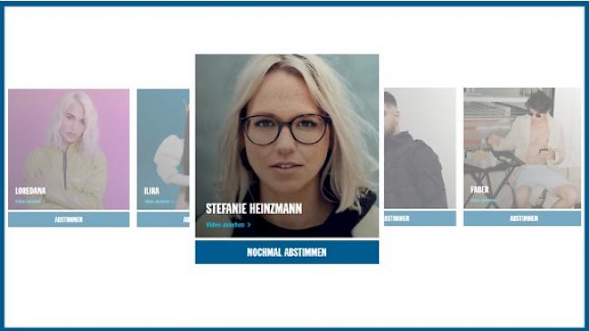 Kurz vor der grossen Club Tour 2019 darf sich Stefanie Heinzmann über die EMA-Nomination freuen.