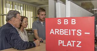 Tag der offenen Tür im SBB Contact Center.