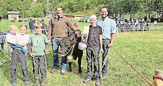 1. Platz Gruppe A. &laquo;Laska&raquo; der Wiwanni P&uuml;&uuml;ru aus Lalden.