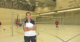 Visp-Trainerin Melanie Cina hat gut lachen.