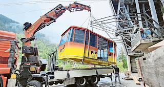 Begehrt. Die Grosskabinen zwischen Fiesch und der Fiescheralp standen 45 Jahre im Einsatz. 