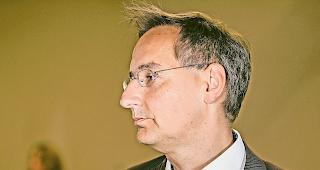 Entt&auml;uscht. Thomas Egger sieht seine politische Karriere beendet.