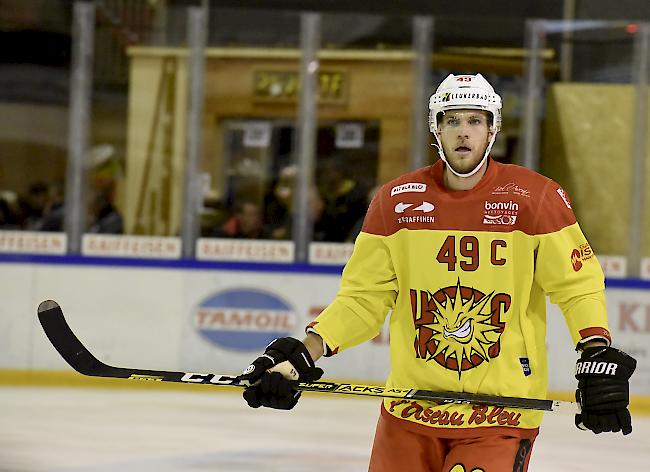 Klare Verhältnisse. Maxime Montandon und der HC Siders verloren in Winterthur diskussionslos. Foto WB