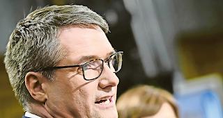 Im Wahlkampfmodus. Christian Levrat, Pr&auml;sident der SP Schweiz, k&auml;mpft im Kanton Fribourg um seine Wiederwahl.