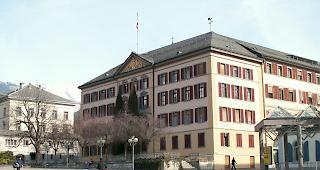 Walliser Regierungsgeb&auml;ude in Sitten. (Symbolbild)