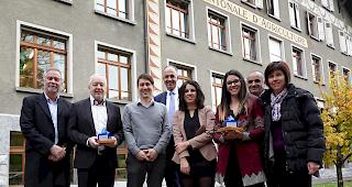 Unter den Preistr&auml;gern der zweiten Ausgabe der Walliser Agrarauszeichnungen 2019 ist auch die Sankt Jodern Kellerei aus Visperterminen.