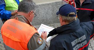 In Gampel-Steg findet heute eine Evakuations&uuml;bung statt. Die Bev&ouml;lkerung muss zeitweise mit kurzeitig gesperrten Strassenabschnitten rechnen. (Symbolbild)