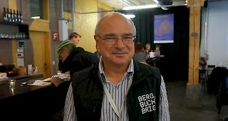 Programmleiter Andreas Weissen ist zufrieden mit der 14. Ausgabe der BergBuchBrig.