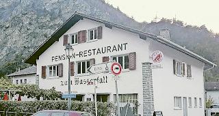 Betroffen. Opfer der Einbruchserie waren auch das Restaurant Wasserfall sowie die Gemeinde vis-&agrave;-vis.
