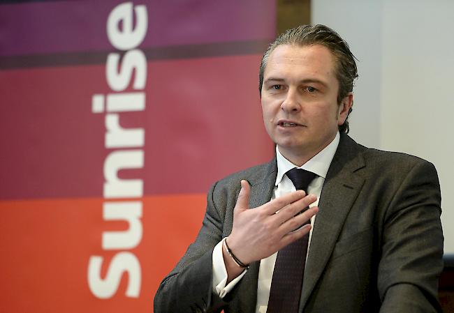 Sunrise-Finanzchef André Krause sagte: "Die Aktionäre haben gegen die Transaktion entschieden. (Archivbild)