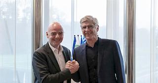 Ars&egrave;ne Wenger: "FIFA hat eine globale Mission." (FIFA Handout)