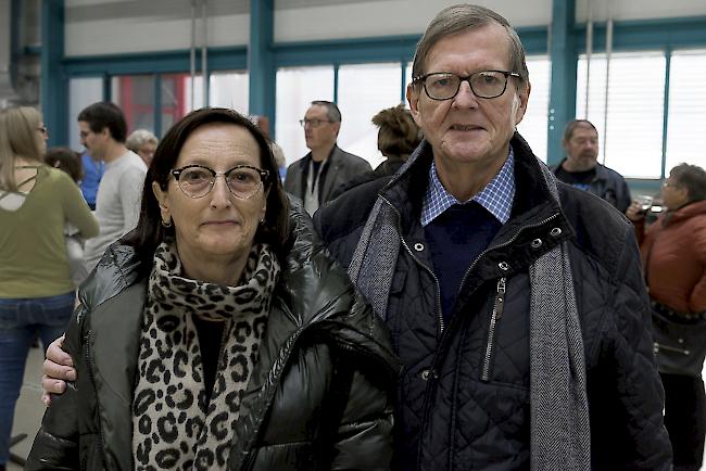 Jeannette (65) und Stefan (70) Berchtold, Visp. 