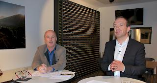 In der Verantwortung. Verwaltungsratspr&auml;sident L&eacute;onard Perraudin und Direktor Rapha&euml;l Garcia (v. links).