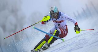 Wendy Holdener wird im ersten Weltcup-Slalom des Winters 2019/20 in Levi zweite. 