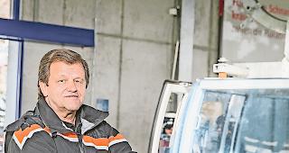 Letzte Chance. Bruno Ruppen: &laquo;Stimmen die Gl&auml;ubiger dem Schuldenschnitt nicht zu,  gehen die Bergbahnen Hohsaas in Konkurs.&raquo;Foto mengis media/Alain Amherd