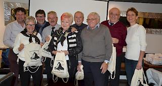 An der Generalversammlung des Panathlon Clubs wurden die fleissigsten Mitglieder geehrt.