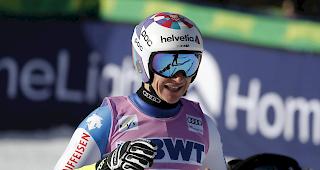 Marco Odermatt holt sich seinen ersten Weltcup-Sieg.