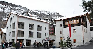 Der Dorfkern von Lalden erstrahlt in neuem Glanz.