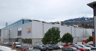 Die Giesserei von Novelis in Siders, in der die Rauchgasreinigungsanlage installiert wird.