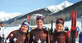 Beim traditionellen Silvesterlauf siegte Sabine di Lallo vor Flurina Volken und Ladina Meier-Ruge.