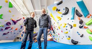 Bereit. Gesch&auml;ftsleiter Lionel Clerc (links) mit Inhaber und Investor Andr&eacute; Andenmatten. 