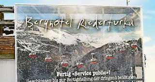 F&uuml;r sechs Millionen. Bis vor Kurzem war das &laquo;Riederfurka&raquo; noch zum Verkauf ausgeschrieben.Foto zvg