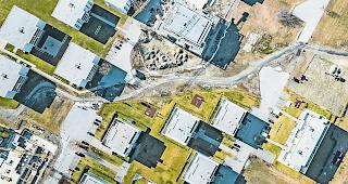 Bauboom. Die lockere Zinspolitik hat sich auch auf dem Immobilienmarkt niedergeschlagen.Foto mengis media/Alain Amherd