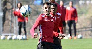 Anto Grgic traf f&uuml;r den FC Sitten gegen den ungarischen Pokalsieger MOL Feh&eacute;rvar zum 1:1 Endstand.