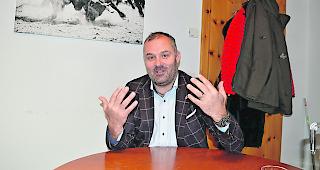 Daniel Luggen: ««Wir wollen unseren ökologischen Fussabdruck klein halten.»