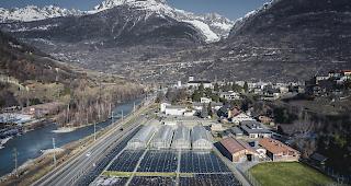 Landwirtschaftliche Forschung im Visper Landwirtschaftszentrum.