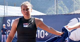 Nach einem Marathon-Match verliert Ylena In-Albon im Viertelfinal beim Turnier in Daytona Beach (USA).