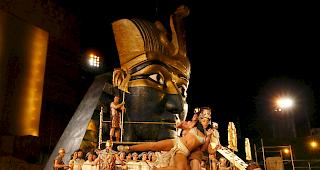 2019 sahen sich nur 9000 Besucher die Auff&uuml;hrungen der Oper "Aida" von Giuseppe Verdi an, ein F&uuml;nftel weniger als geplant.