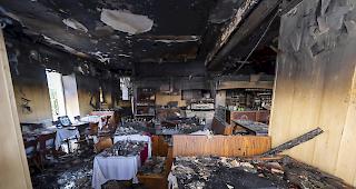 Das vierst&ouml;ckige Geb&auml;ude im Zentrum der Stadt wurde evakuiert.