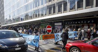 Die Anh&auml;nger der &laquo;Rebellion gegen das Aussterben&raquo; (dt.) wollen mit Aktionen des zivilen Ungehorsams den Druck auf die Regierungen erh&ouml;hen.